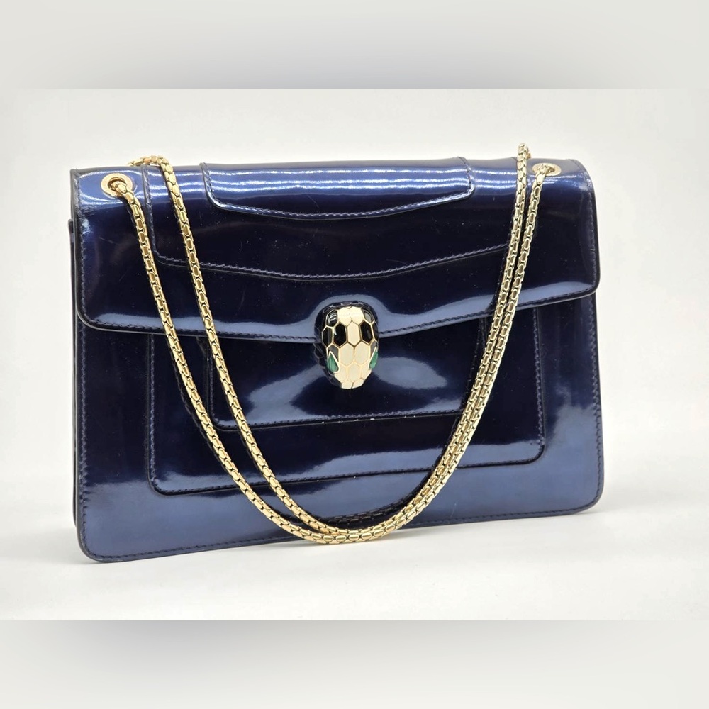 Authentic Bvlgari Serpenti forever chain shoulder bag